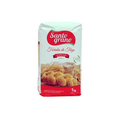 FARINHA DE TRIGO SANTO GRANO 1KG