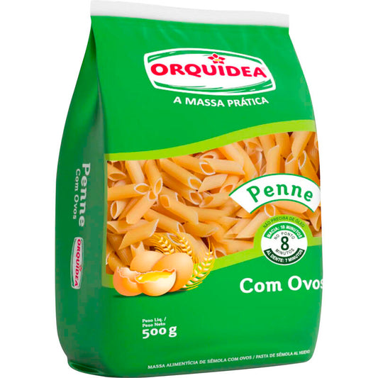 MACARRAO PENNE COM OVOS ORQUIDEA 500G