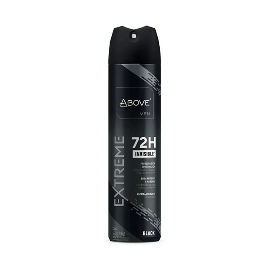 DESODORANTE ABOVE EXTREME BLACK 72H 150ML