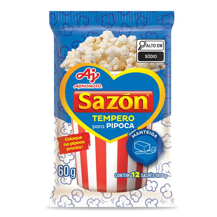 SAZON FLOPPY PIPOCA MANTEIGA 60G