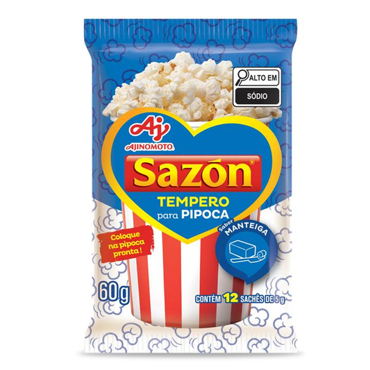 SAZON FLOPPY PIPOCA MANTEIGA 60G
