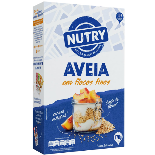 AVEIA NUTRY FLOCOS FINOS 170G