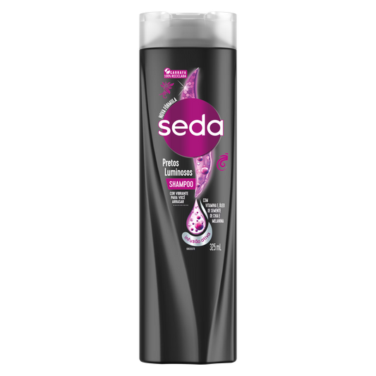 SHAMPOO SEDA PRETO LUMINOSO 325ML