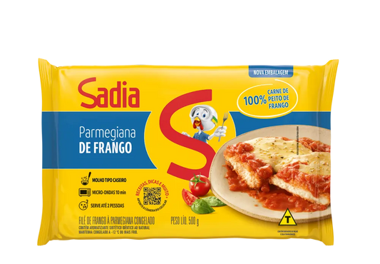 FILE DE FRANGO A PARMEGIANA SADIA 600G