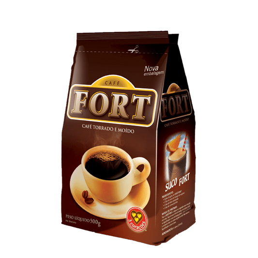 CAFE 3 CORACÕES FORT 500G