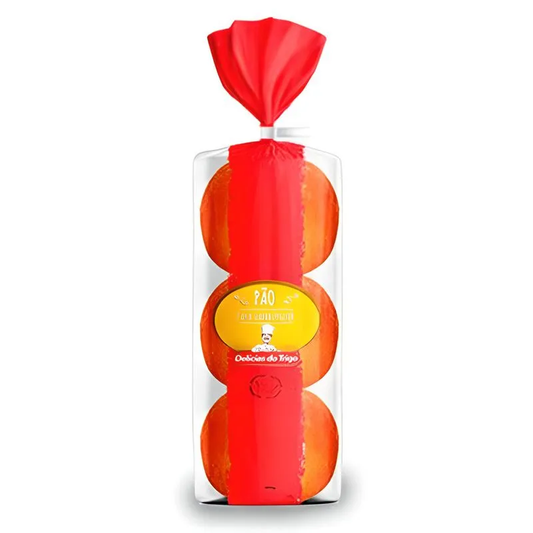 PAO DE HAMBURGUER DELICIAS DO TRIGO 450G