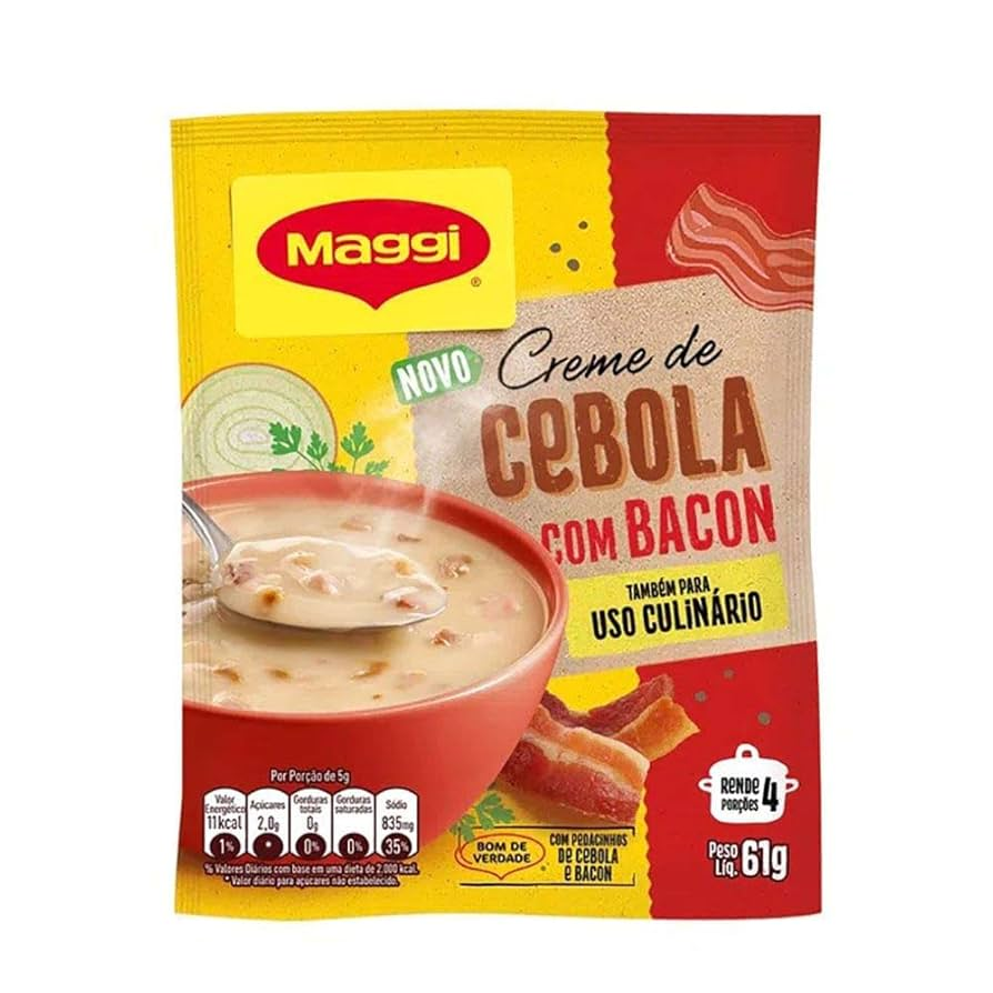 CREME DE CEBOLA MAGGI BACON 61G