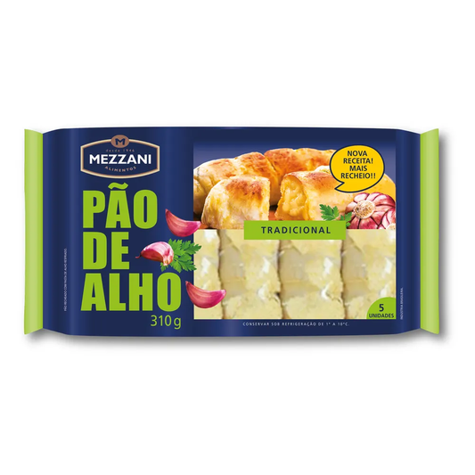 PAO DE ALHO MEZZANI 310G