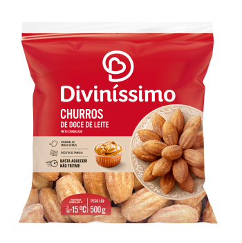 CHURROS DOCE DE LEITE DIVINISSIMO 500GR