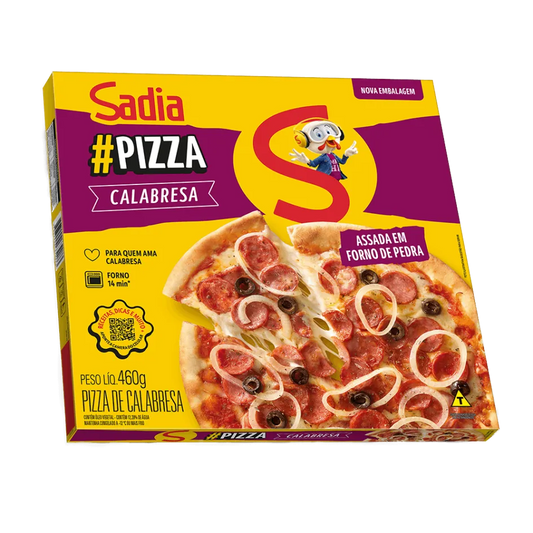 PIZZA CALABRESA SADIA 460G