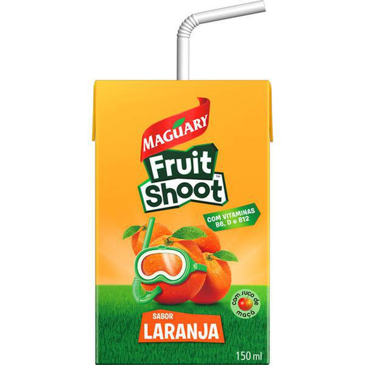 SUCO MAGUARY FRUIT SHOOT LARANJA 150ML