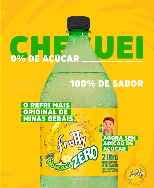 FRUTTY ABACAXI ZERO PET 2L