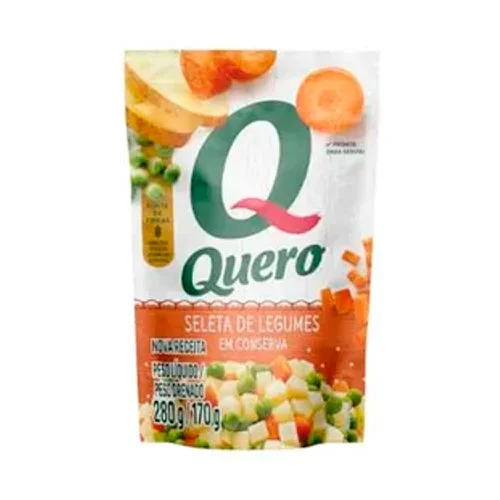 SELETA DE LEGUMES QUERO SACHE 170G