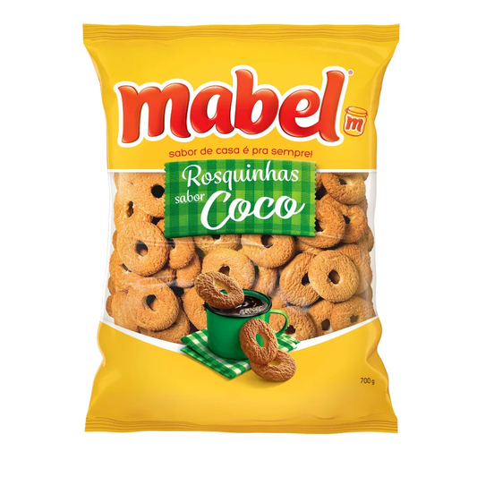 ROSQUINHA MABEL SABOR COCO 600G