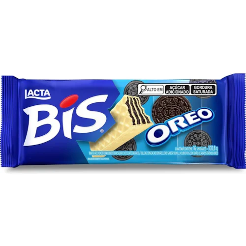 CHOCOLATE BIS LAKA OREO 100,8G