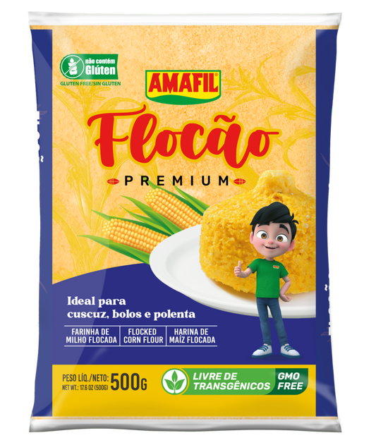 FLOCAO DE MILHO AMAFIL 500G