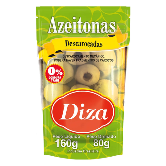 AZEITONA VERDE DIZA S/CAROCO 80G