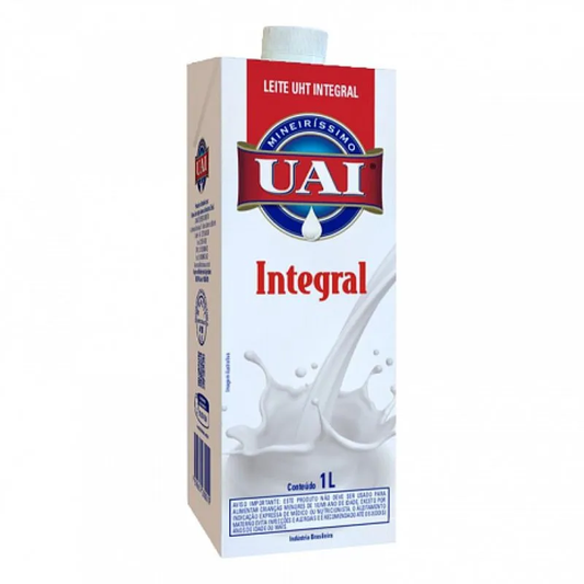 LEITE INTEGRAL UAI C/ TAMPA 1L