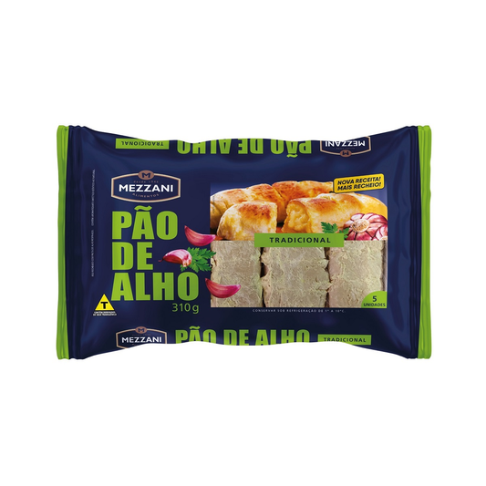 PAO DE ALHO MEZZANI 310G