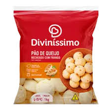 PAO DE QUEIJO RECH FRANGO DIVINISSIMO 800G