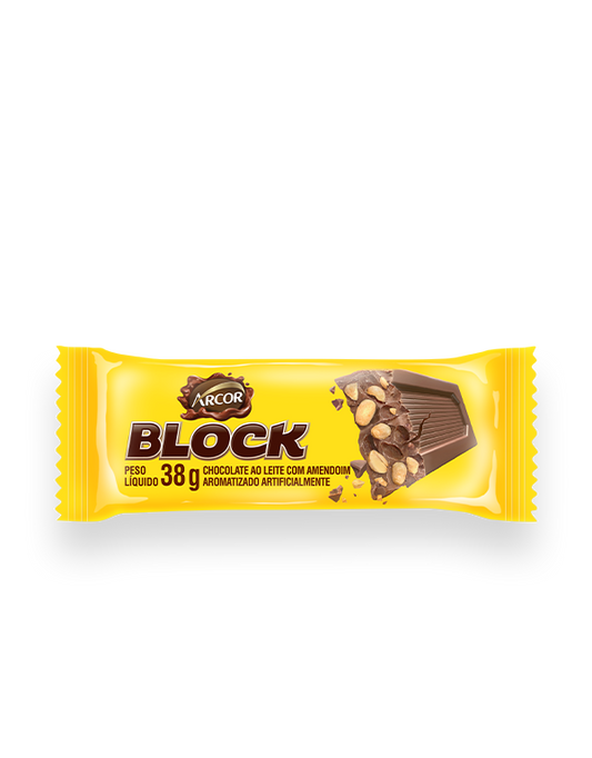 CHOCOLATE TABLETE BLOCK 38G