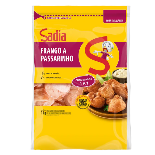 FRANGO A PASSARINHO CONG SADIA PT 1KG