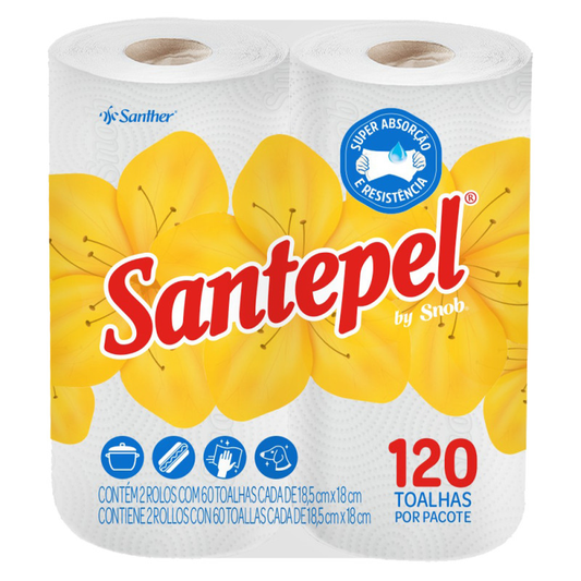 PAPEL TOALHA SANTEPEL 120F