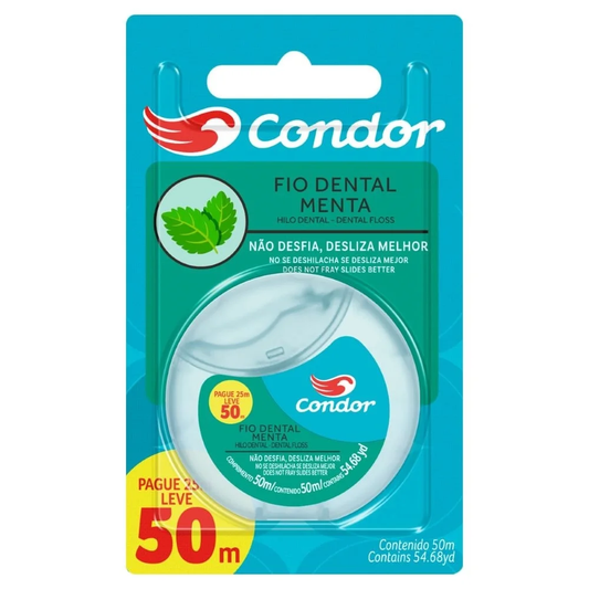 FIO DENTAL CONDOR MENTA 75M
