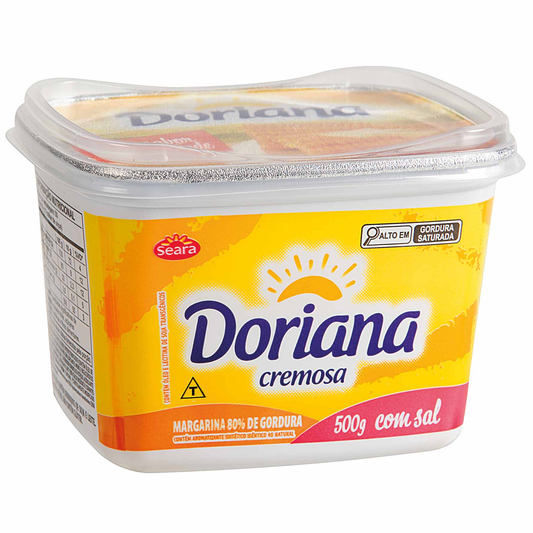 MARGARINA DORIANA COM SAL 500G