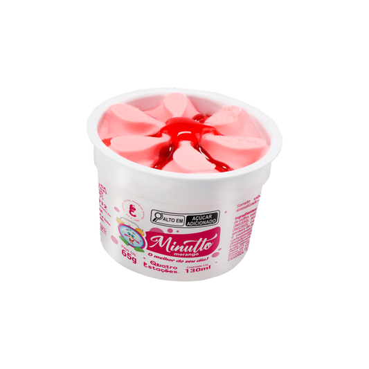 SORVETE 4 ESTACOES MINUTTO MORANGO 130ML