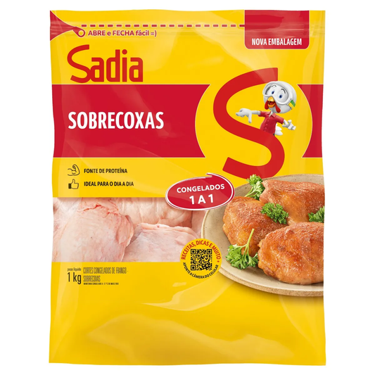SOBRECOXA FRANGO SADIA CONG IQF 1KG