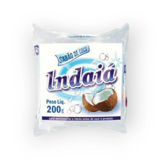 SABAO DE COCO BARRA INDAIA 200G