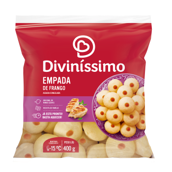 EMPADA DE FRANGO DIVINISSIMO 400GR