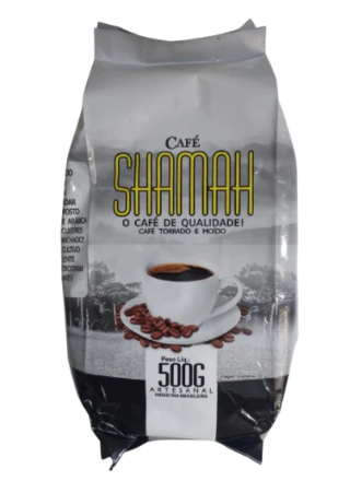CAFE TORRADO E MOIDO SHAMAH PC 500GR