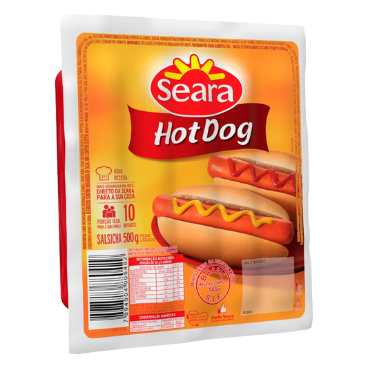 SALSICHA HOT DOG SEARA 500G