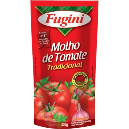 MOLHO DE TOMATE TRAD. FUGINI SACHE 300G