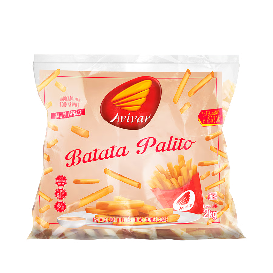 BATATA PRE-FRITA AVIVAR 1,05KG