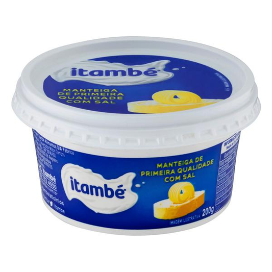 MANTEIGA COM SAL ITAMBÉ 200G