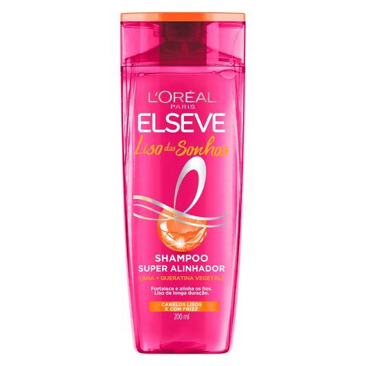 SHAMPOO ELSEVE LISO DOS SONHOS 200ML