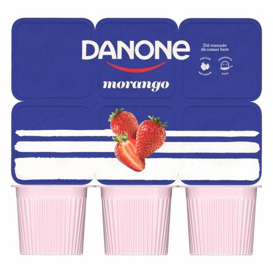 POLPA DANONE MORANGO 510G