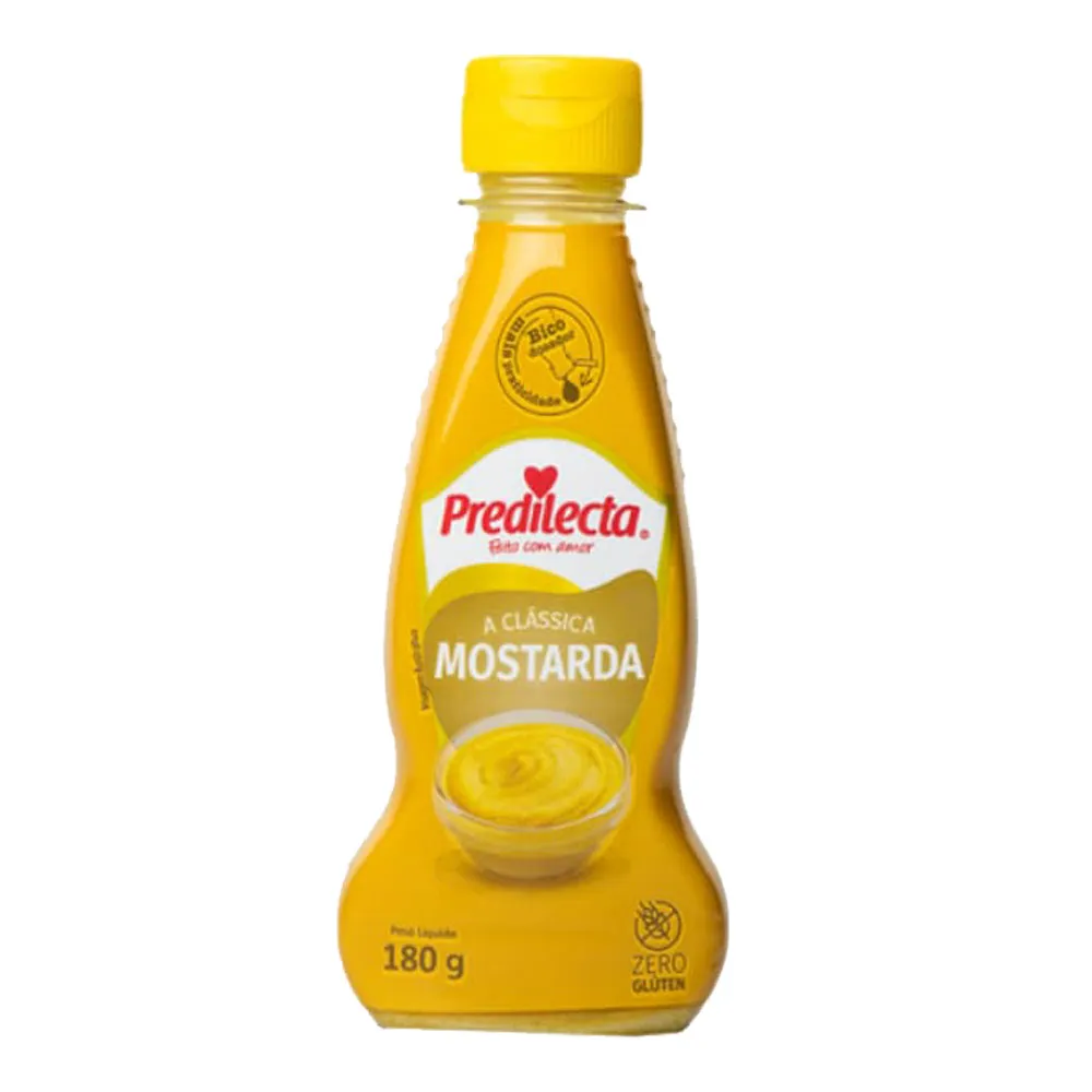 MOSTARDA PREDILECTA 180G BISNAGA