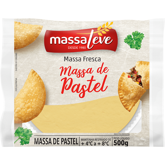 MASSA PASTEL CUMBUCA MASSA LEVE 400G