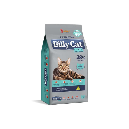 RACAO GATOS BILLY CAT SELECT PREMIUM 15KG