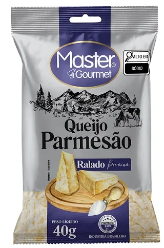 QUEIJO RALADO MASTER 40G
