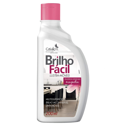 LUSTRA MOVEIS BRILHO FACIL MAGNOLIA 200ML