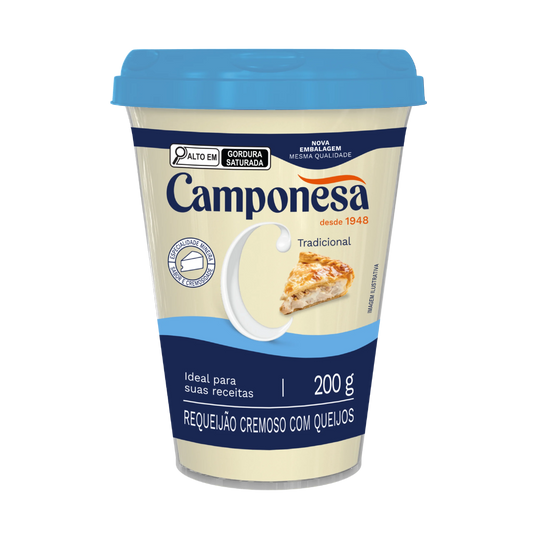 REQUEIJAO CREMOSO CAMPONESA 200G