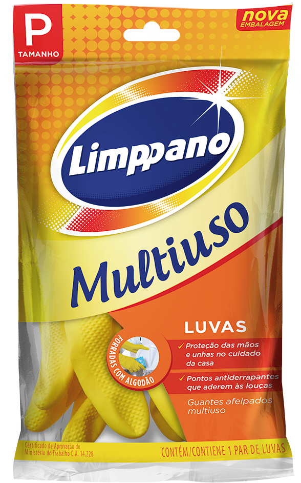 LUVAS MULTIUSO LIMPPANO TAM P