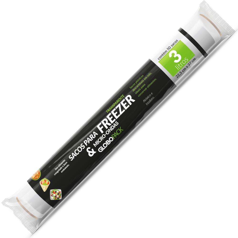 SACOS PARA FREEZER GLOBOPACK 3L