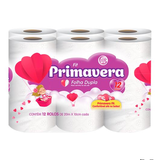 PAPEL HIG PRIMAVERA FIT FD 12 ROLOS 20MTS