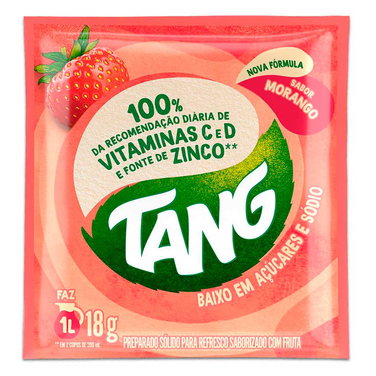 REFRESCO EM PO TANG MORANGO 18G